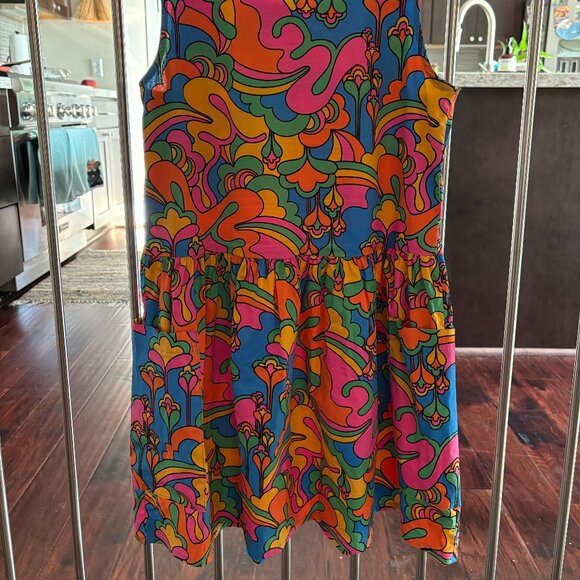 Nooworks Big Pocket Minidress in Auderpopz Print Size Small - Picture 3 of 3
